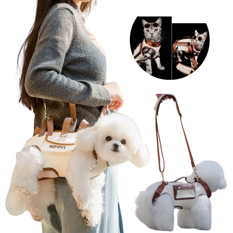 Bolsa de Transporte Moderna para Pets – Conforto e Estilo em Viagens
