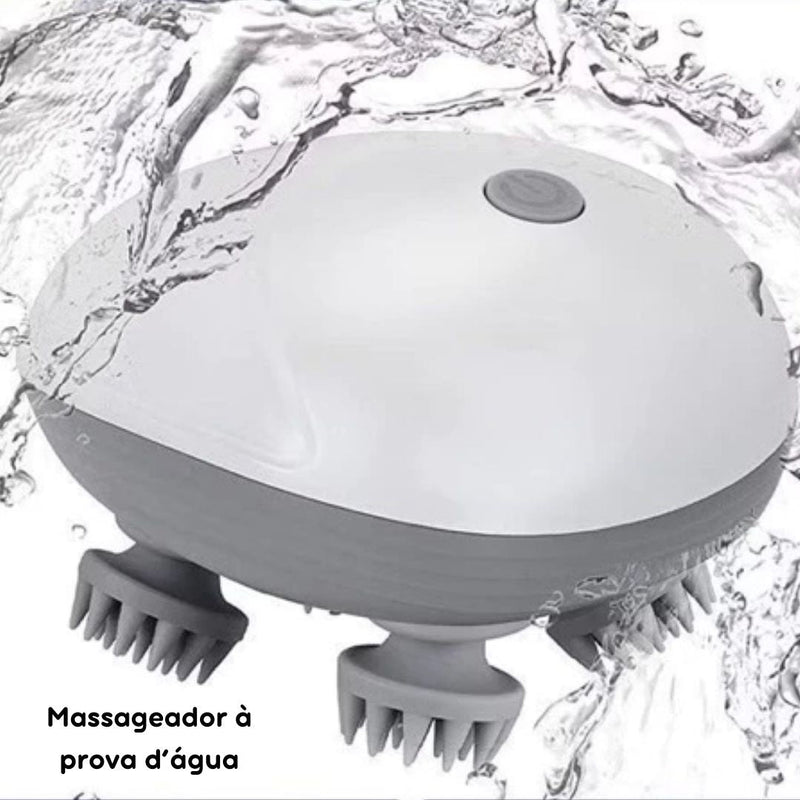 Massageador Elétrico Portátil para Pets Ansiosos – Uso Seco e Molhado