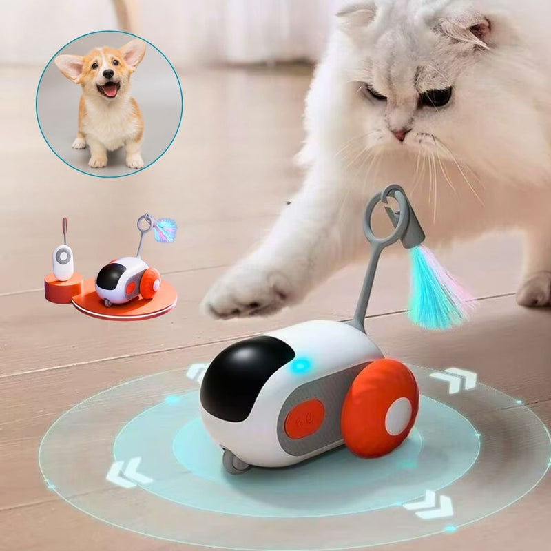Carrinho Interativo para Pets – Estimula a Curiosidade com Movimento Inteligente