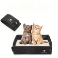 Caixa de Areia Portátil para Gatos – Dobrável, Prática e Confortável para Viagens e Passeios