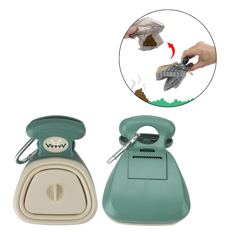 Pá de Coleta Dobrável com Sacos para Pets | Ideal para Viagens e Passeios