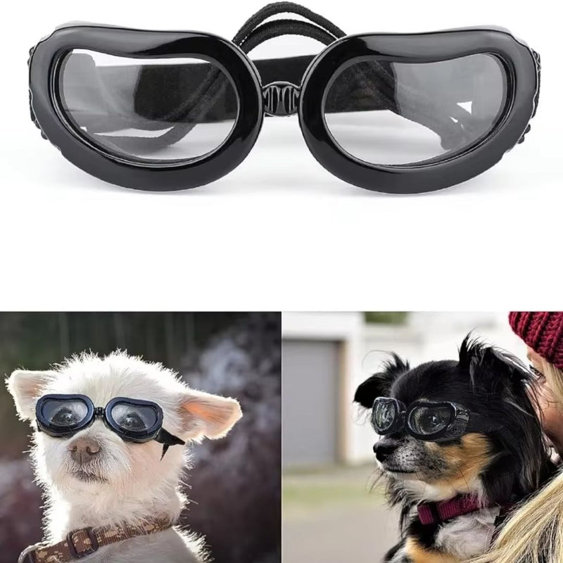 Óculos de Sol para Cães e Gatos – Proteção UV, Prova de Vento para Passeios ao Ar Livre
