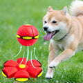 Bola UFO Voadora para Cães – Brinquedo Interativo com Lançamento a Distância