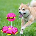 Bola UFO Voadora para Cães – Brinquedo Interativo com Lançamento a Distância