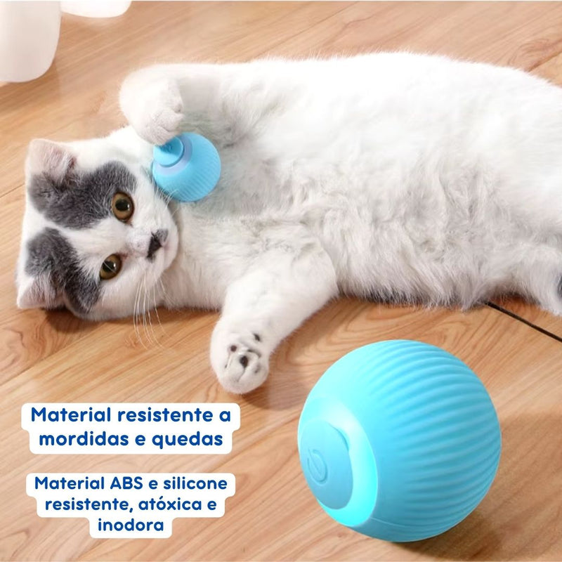 Bola Inteligente Interativa para Pets – Estímulo Físico e Mental com Carregamento USB