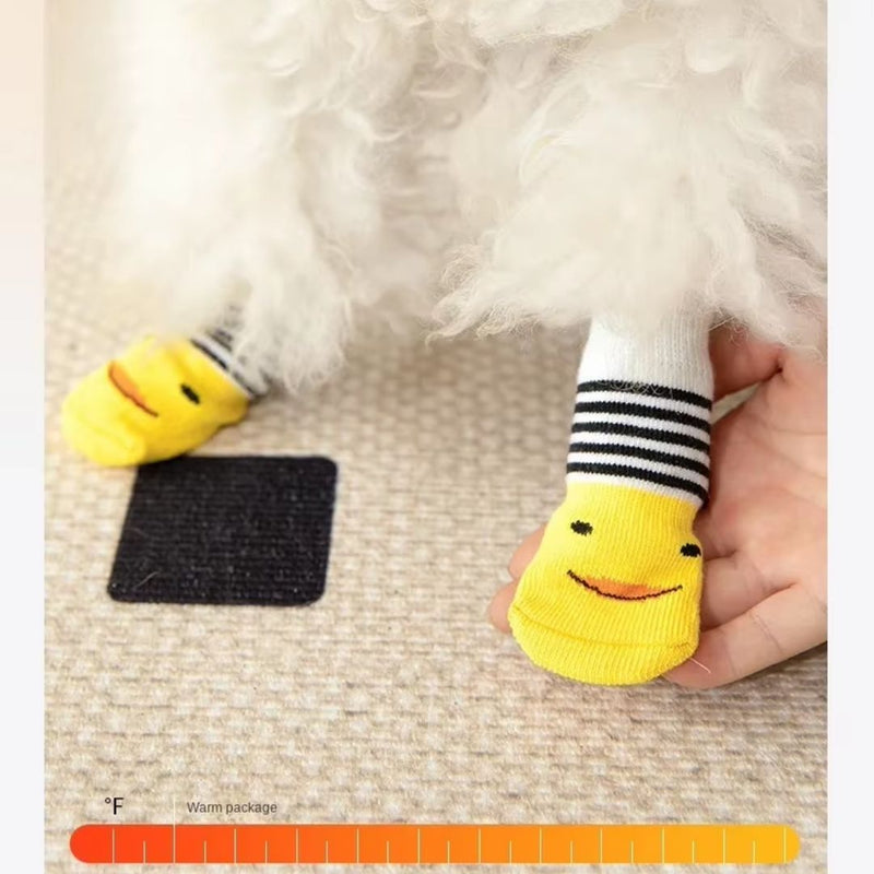 Meias Antiderrapantes para Pets | Proteção e Conforto em Ambientes Escorregadios