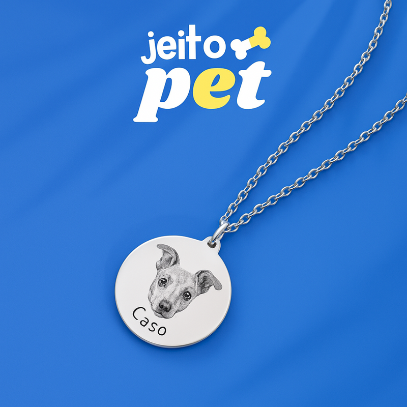 Colar Amor de Pet – Leve esse laço pra sempre com você