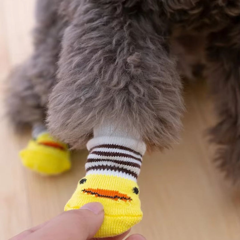 Meias Antiderrapantes para Pets | Proteção e Conforto em Ambientes Escorregadios