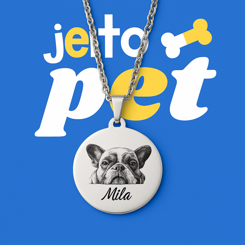 Colar Amor de Pet – Leve esse laço pra sempre com você