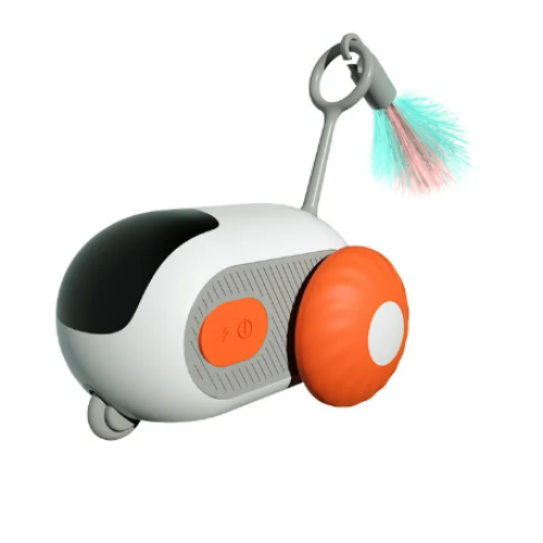 Carrinho Interativo para Pets – Estimula a Curiosidade com Movimento Inteligente