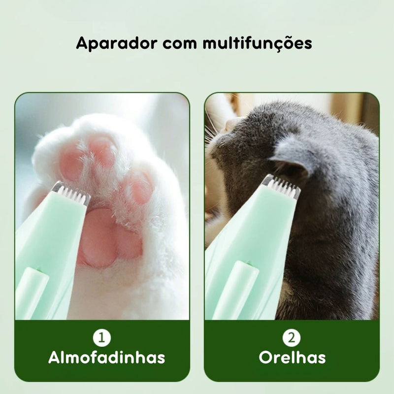 Tosador Elétrico Silencioso para Pets – Corte Preciso e Confortável