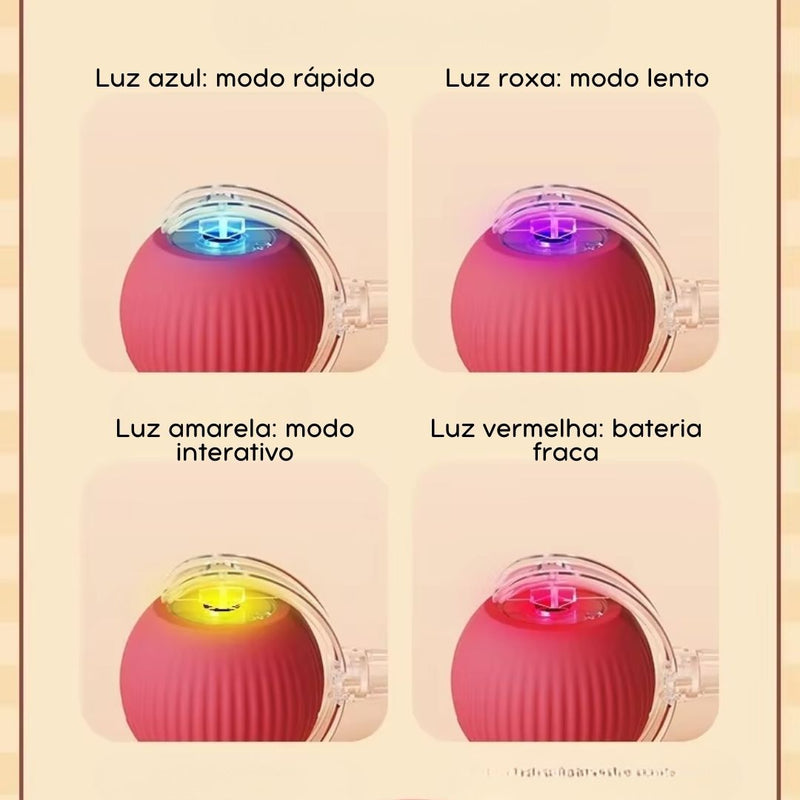 Bolinha Elétrica para Pets – Brinquedo Interativo e Estimulante