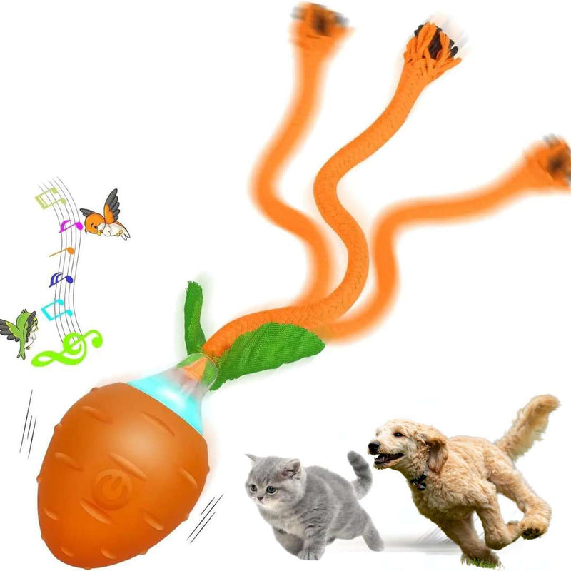 Brinquedo Interativo Recarregável Cenoura para Pets – Estímulo Cognitivo e Diversão