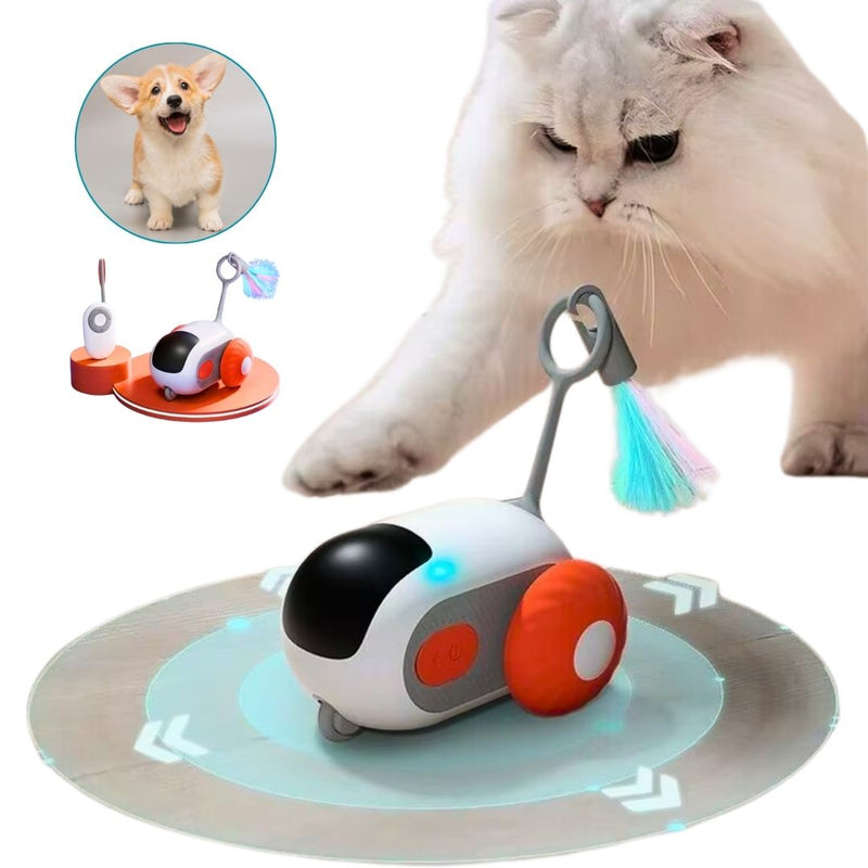 Carrinho Interativo para Pets – Estimula a Curiosidade com Movimento Inteligente