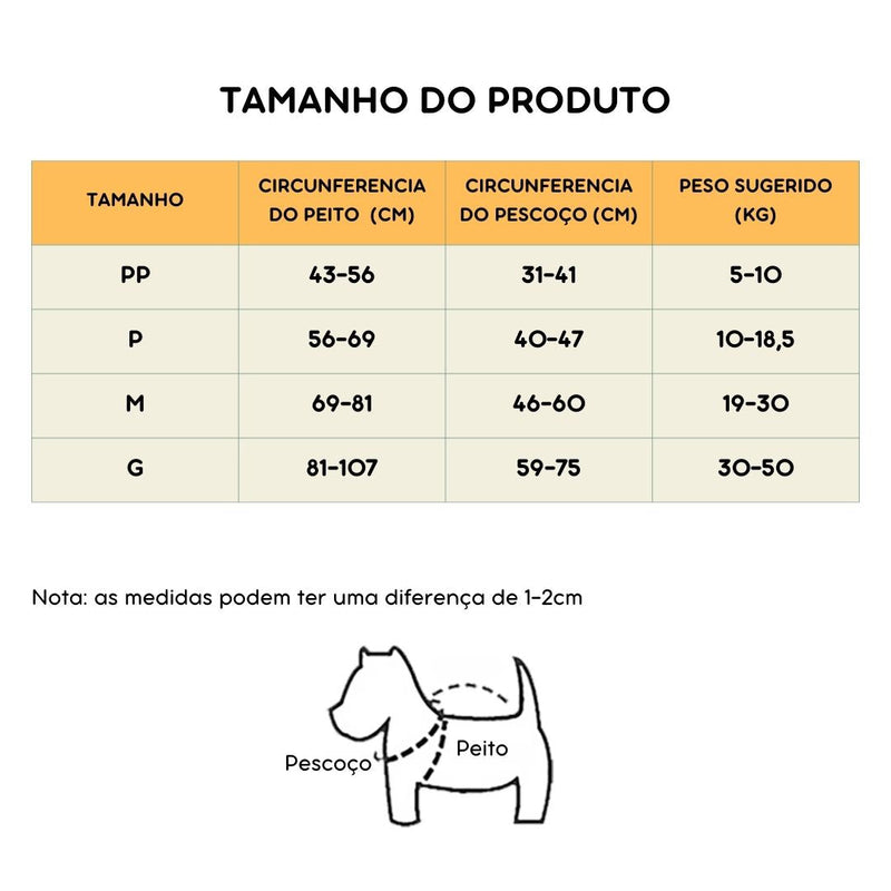 Coleira Peitoral Antipuxão para Cães – Conforto e Segurança