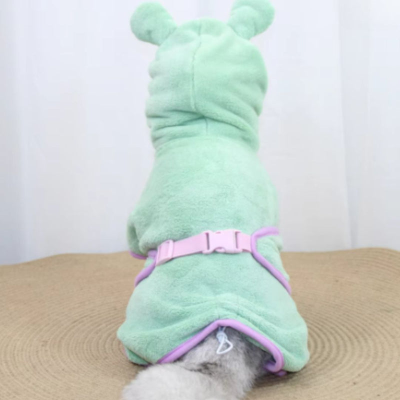 Roupão Super-Absorvente Premium para Pets - Ideal para o Pós Banho