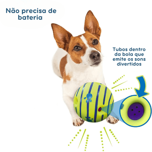 Bola Wobble Toy para Pets – Brinquedo Interativo e Estimulante