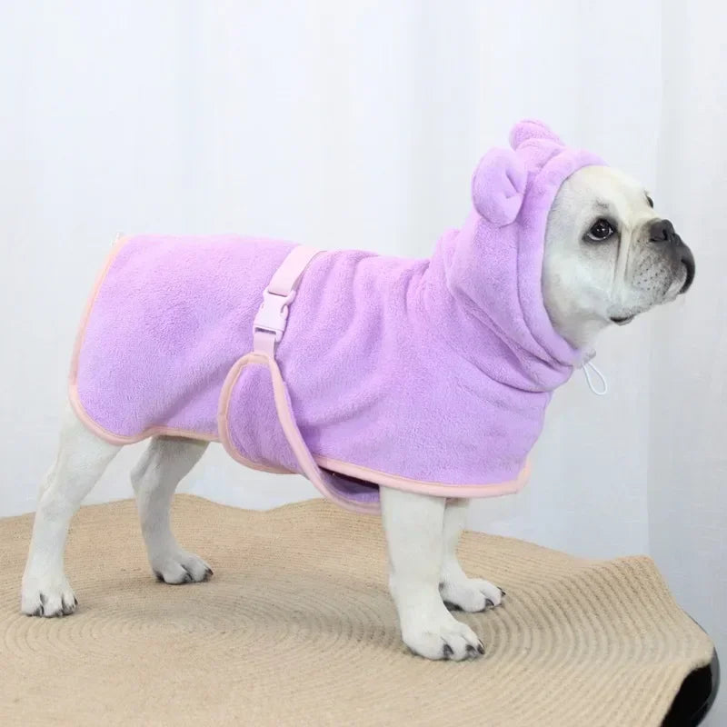 Roupão Super-Absorvente Premium para Pets - Ideal para o Pós Banho