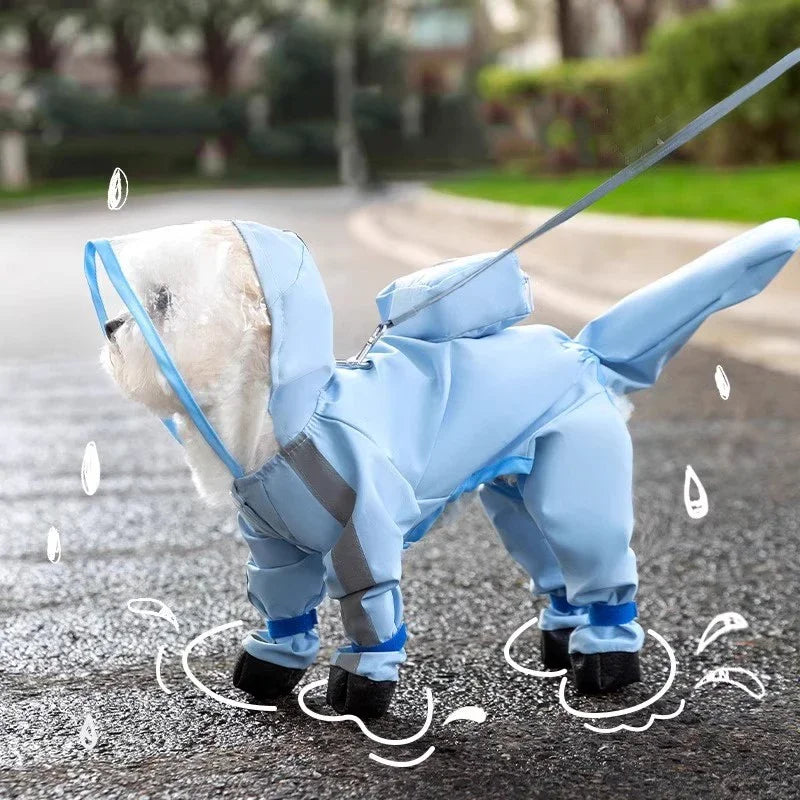 Capa de Chuva Impermeável para Pets – Proteção e Conforto em Dias de Chuva