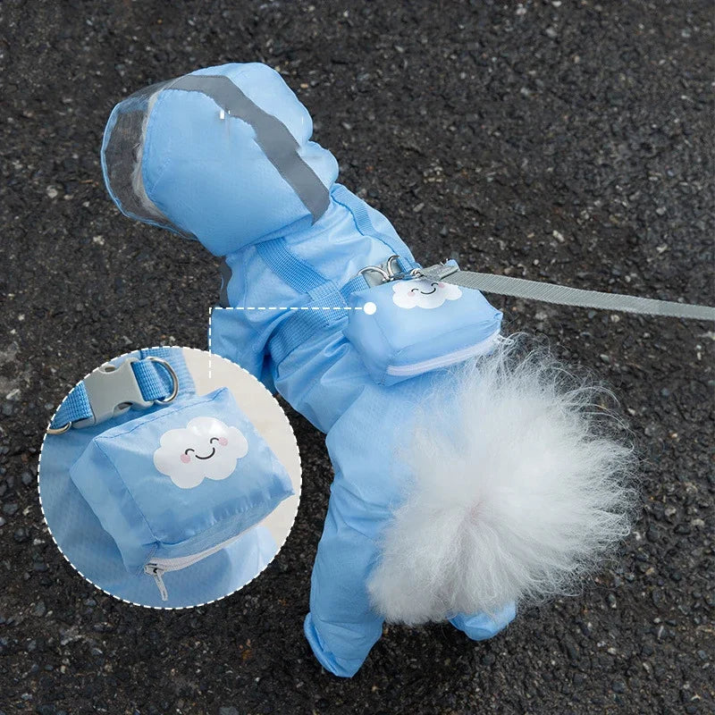 Capa de Chuva Impermeável para Pets – Proteção e Conforto em Dias de Chuva