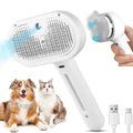 Escova Removedora de Pelos 3 em 1 com Vapor para Cães e Gatos