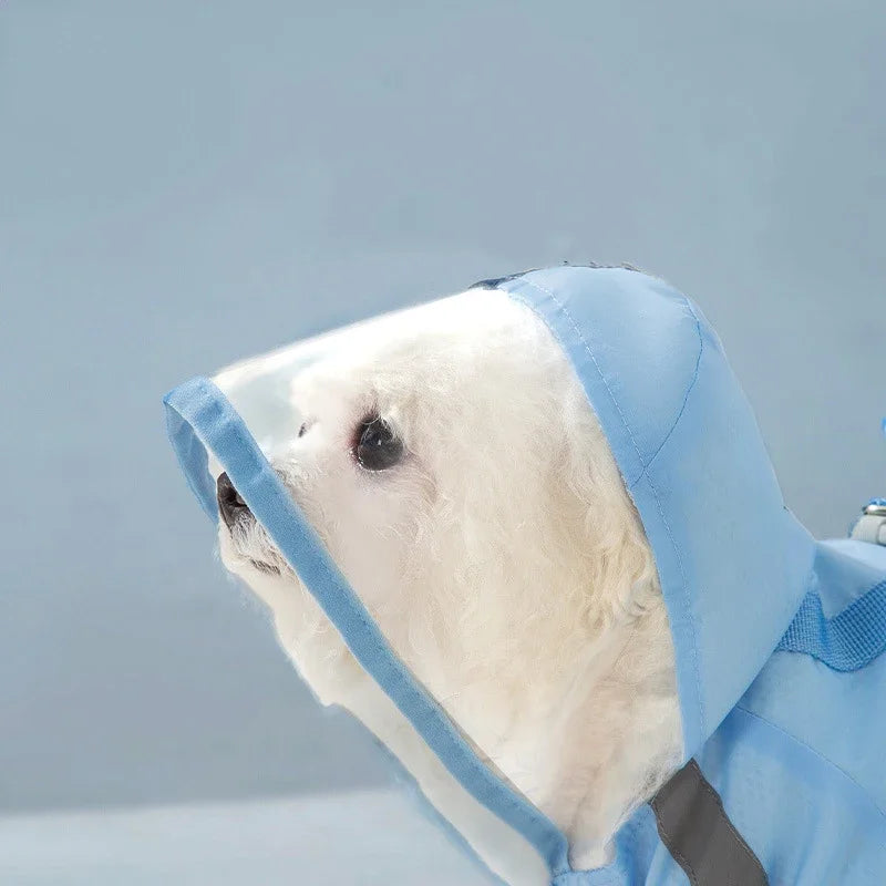 Capa de Chuva Impermeável para Pets – Proteção e Conforto em Dias de Chuva