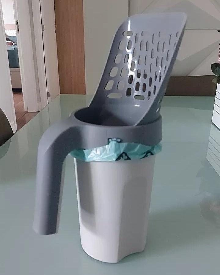 Pá Higiênica com Dispenser para Pets