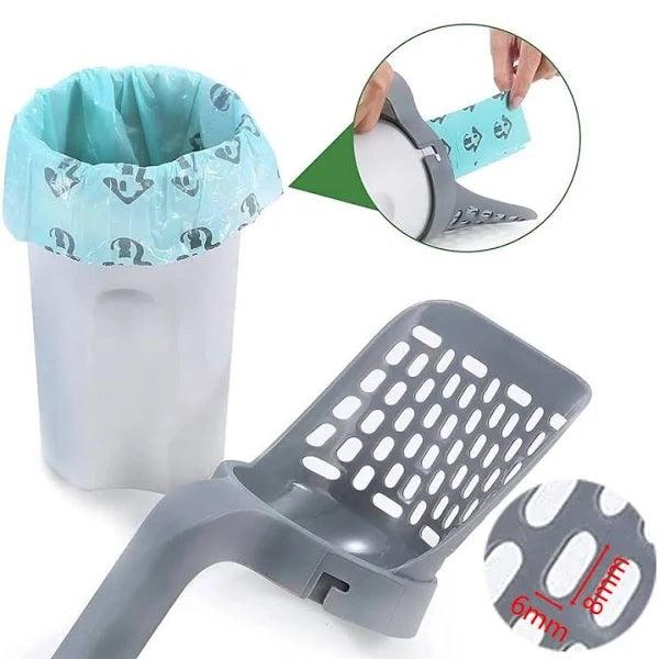 Pá Higiênica com Dispenser para Pets